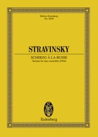 Stravinsky: Scherzo  la Russe (Study Score) published by Eulenburg